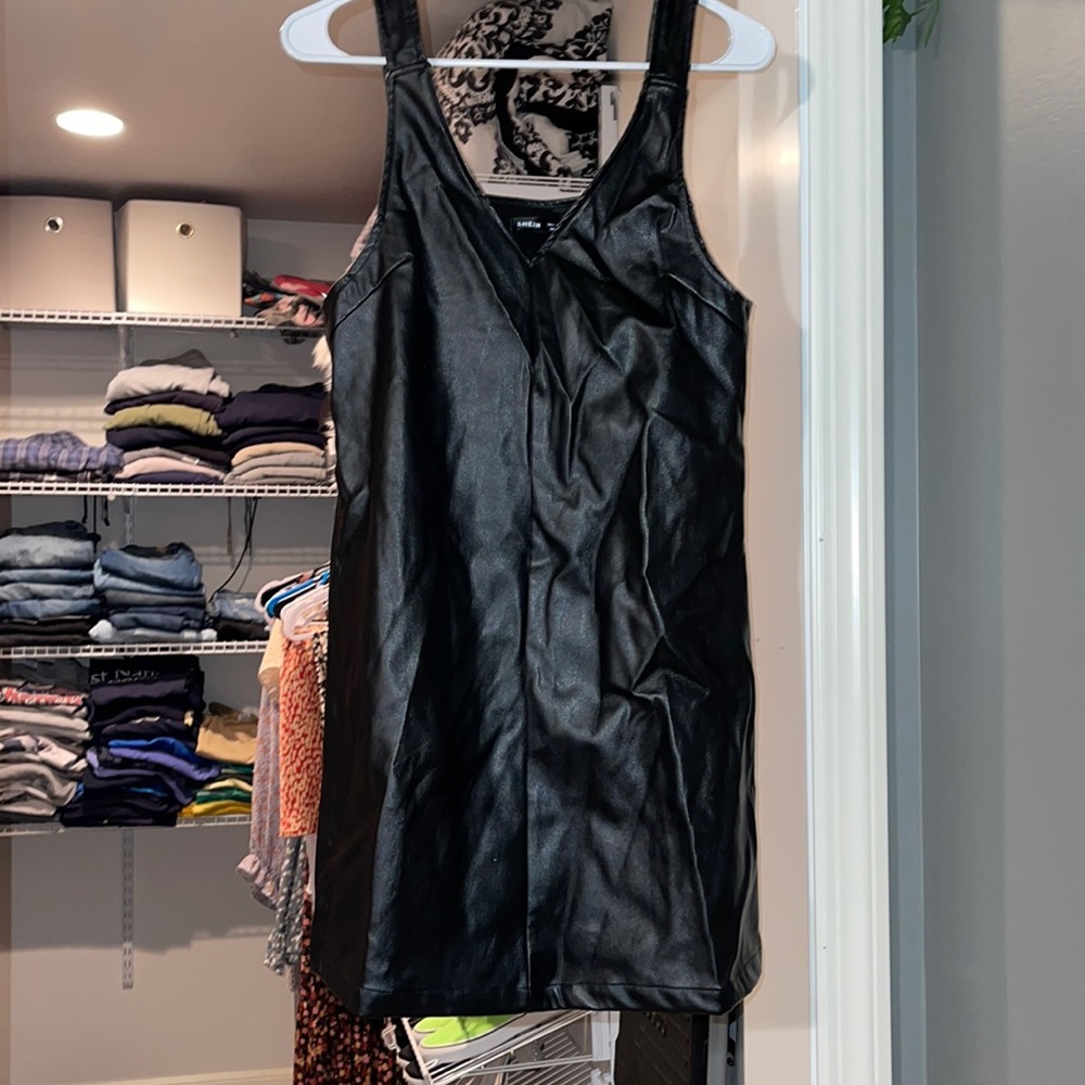Pleather dress